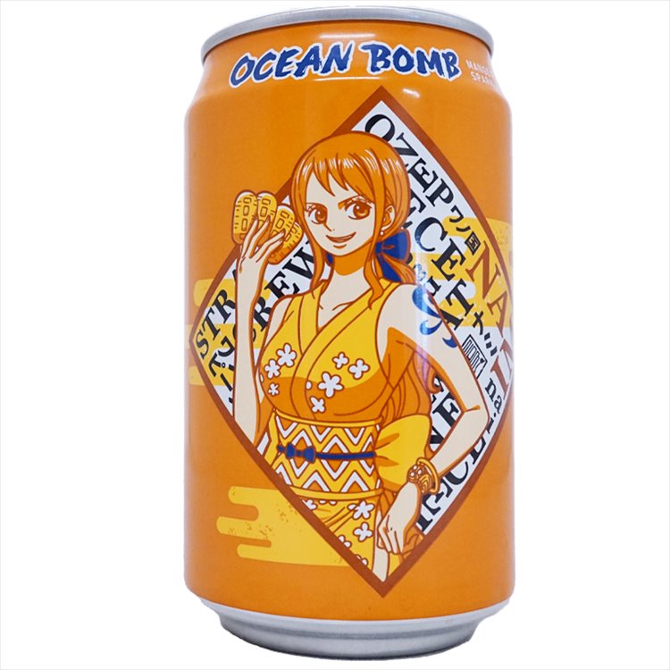 Ocean Bomb - One Piece Mango Flavor Soda - Click Image to Close