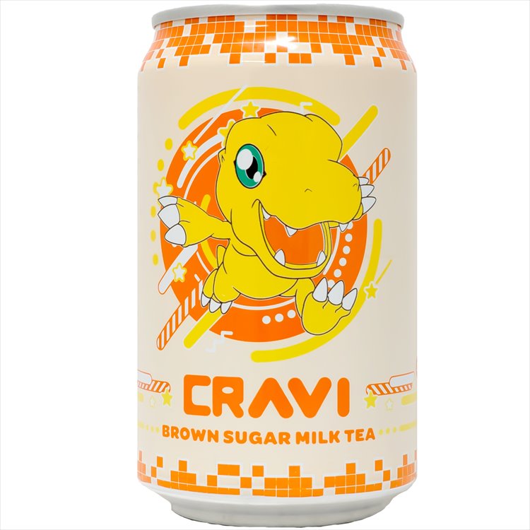 Cravi - Digimon Brown Sugar Milk Tea