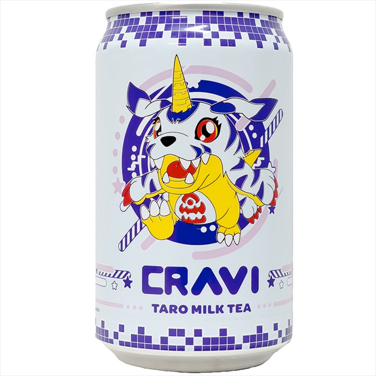 Cravi - Digimon Taro Milk Tea - Click Image to Close