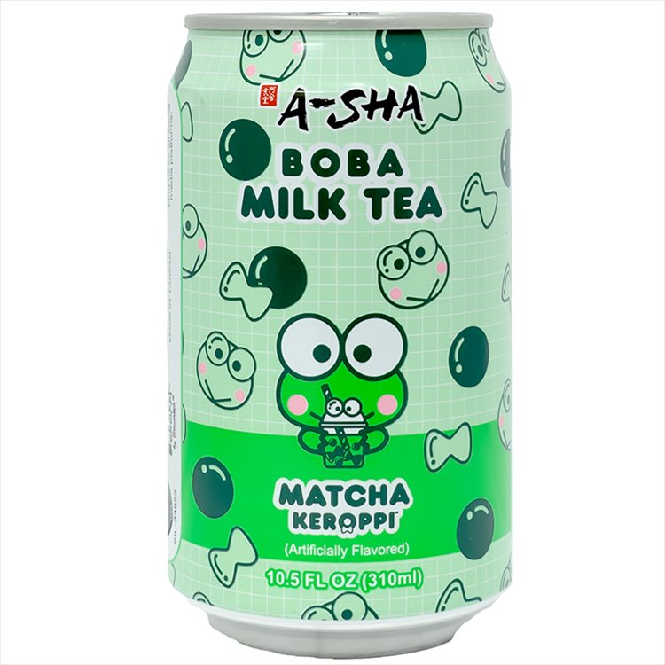 Keroppi - Boba Milk Tea Matcha Flavor - Click Image to Close