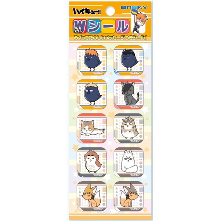 Haikyuu - Double Stickers