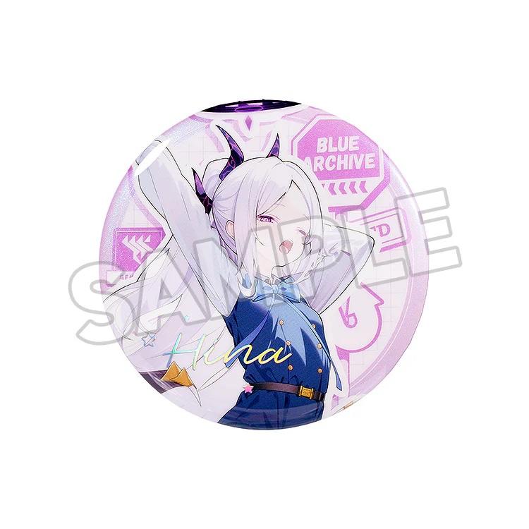 Blue Archive - Holiday Saunter Series 75mm Badge Hina