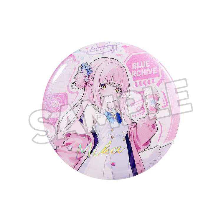 Blue Archive - Holiday Saunter Series 75mm Badge Mika