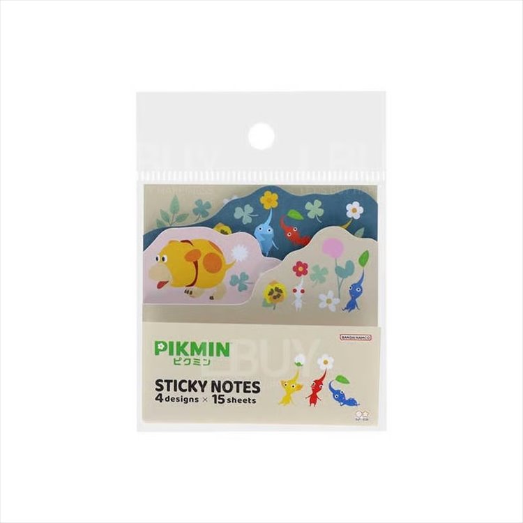 Pikmin - Die Cut Sticky Notes Beige