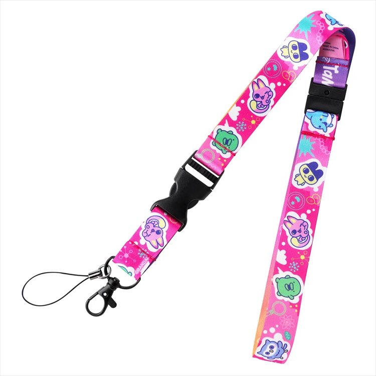 Tamagotchi Paradise - Pastel Pink Lanyard