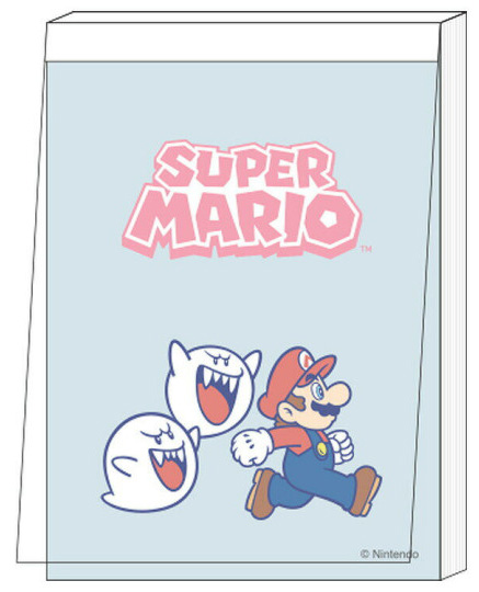 Super Mario - Mini Notepad Blue Ghost