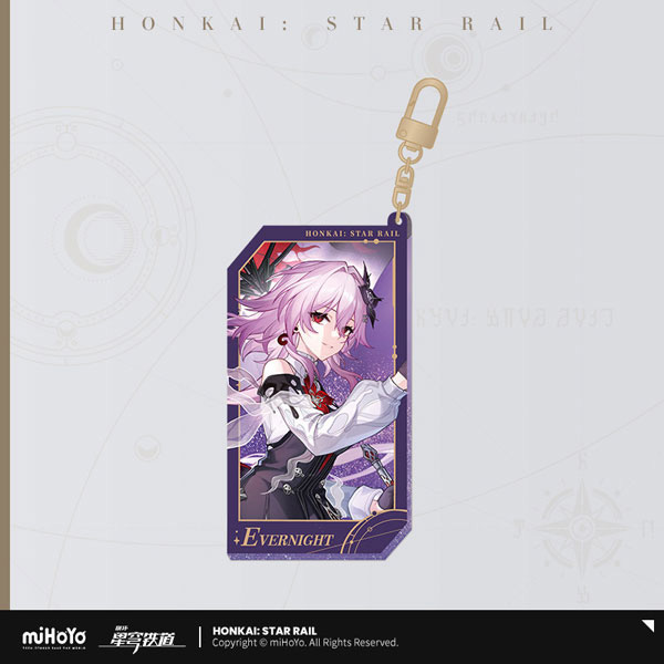 Honaki Star Rail - All Stars Quicksand Acrylic Keychain Evernight