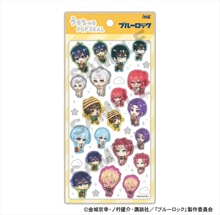 Blue Lock - Uruchuru POPSEAL Chibi Character Travel Stickers