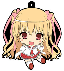 Aria the Scarlet Ammo - Riko Petanko Rubber Chara Mascot - Click Image to Close