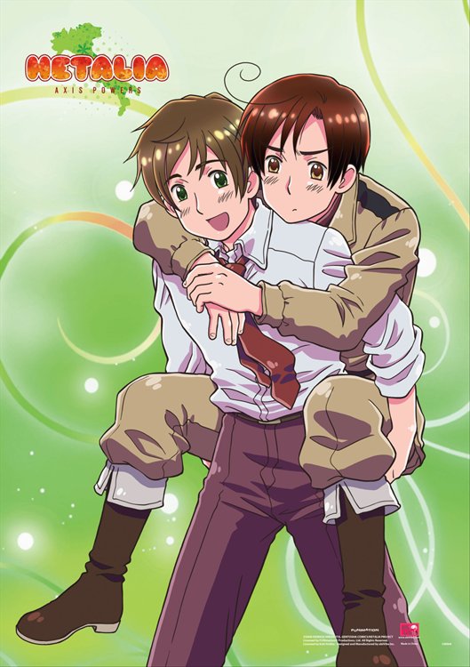 Hetalia - Spain and Italy Romano Wall Scroll