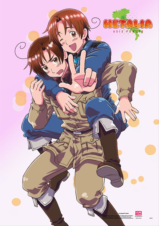 Hetalia- Group 5 Wall Scroll