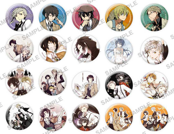 Bungo Stray Dogs- Can Badge Selection (Single BLIND BOX)