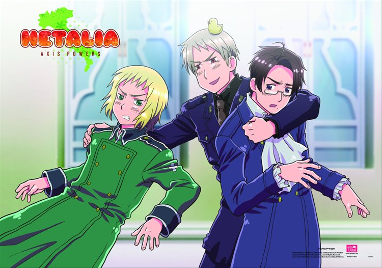 Hetalia- Group E Wall Scroll