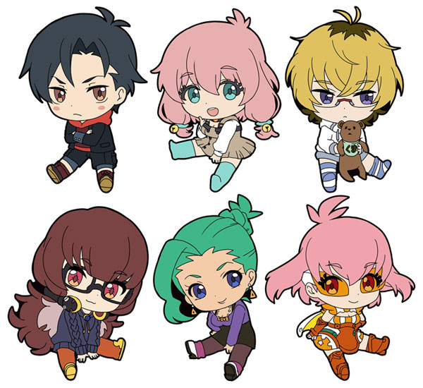 Punchline - Petanko Trading Rubber Straps - Single BLIND BOX - Click Image to Close