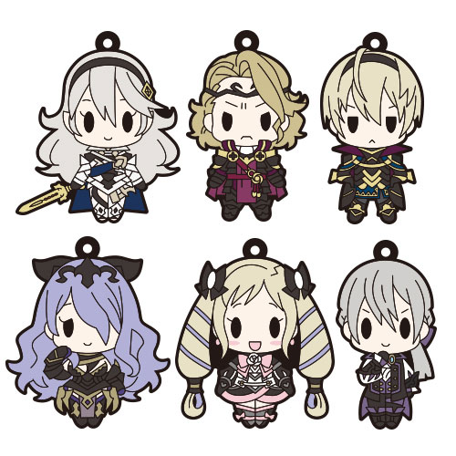 Fire Emblem if - D4 Rubber Keychain Collection Volume 2 - Single BLIND BOX