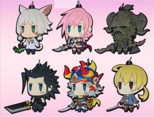 Final Fantasy - Trading Rubber Straps Volume 6 - Single BLIND BOX Final Fantasy - Trading Rubber Straps Volume 6 - Single BLIND BOX