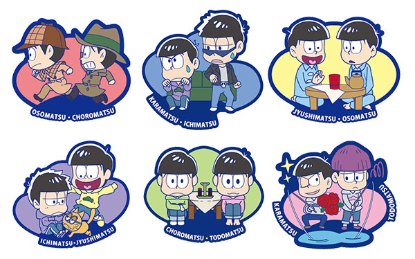 Osomatsu San - Rubber Mascot Buddy Colle - Single BLIND BOX - Click Image to Close