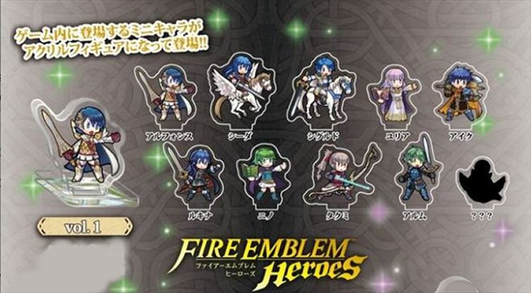 Fire Emblem Heroes - Mini Acrylic Figure collection Vol.1 Single BLIND BOX - Click Image to Close