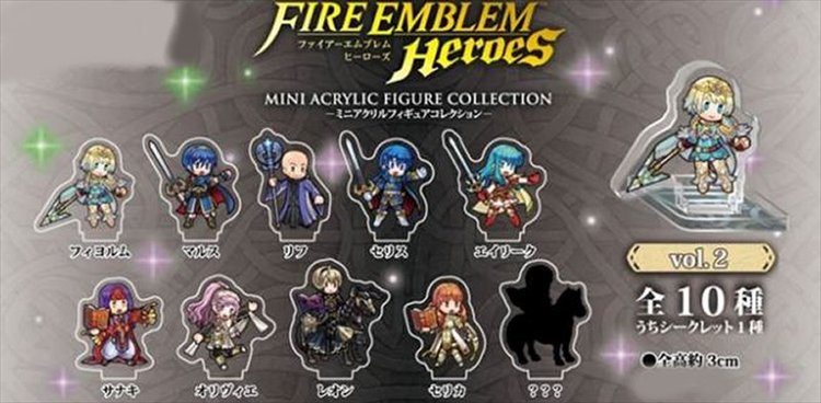 Fire Emblem Heroes - Mini Acrylic Figure collection Vol.2 Single BLIND BOX - Click Image to Close