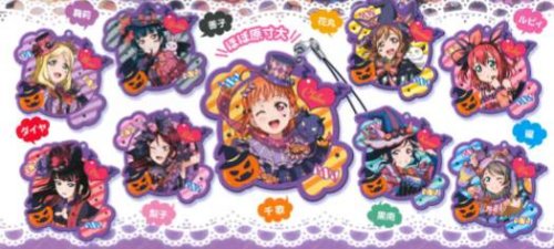 Love Live Sunshine - Character Acrylic Strap Vol. 3 Set of 9 - Click Image to Close