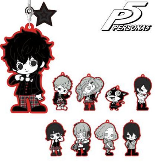 Persona 5 - Character Rubber Keychains Single BLIND BOX