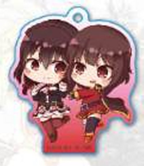 Konosuba 2 - Megumin and Yunyun Acrylic keychain - Click Image to Close