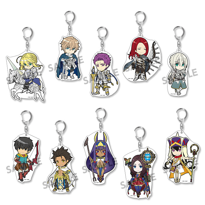 Fate/Grand Order - Pikuriru Trading Acrylic Keychain Vol.6 Single BLIND BOX