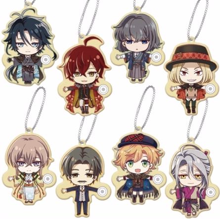 Bungo to Alchemist - Punitto Tetsunagi Keychain Vol. 1 Single BLIND BOX - Click Image to Close