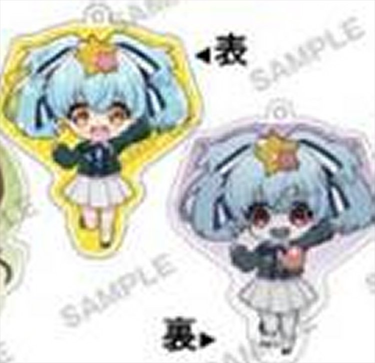 Zombie Land Saga - Hoshikawa Lily Double Faced Acrylic Keychain - Click Image to Close