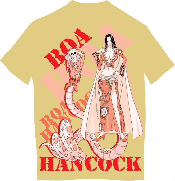 One Piece - Boa Hancock OS T-Shirt (Size S)