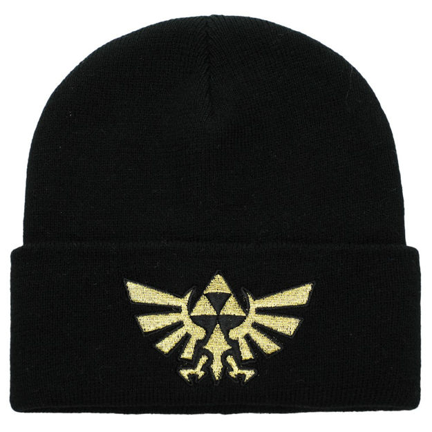 Zelda - Triforce Crest Beanie - Click Image to Close