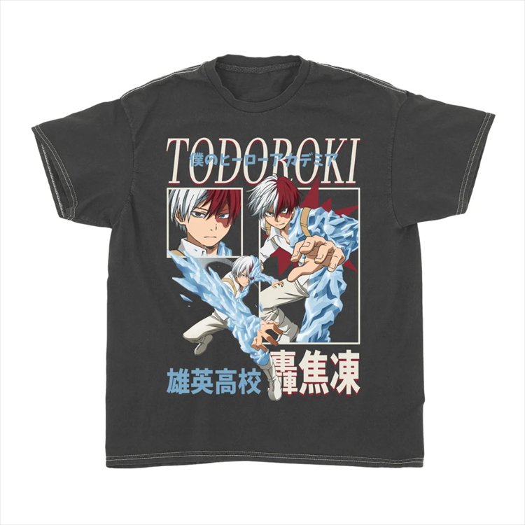 My Hero Academia - Todoroki Pigment T-Shirt L