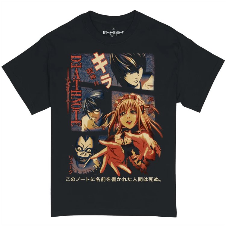 Death Note - Vintage Poster T-Shirt XL