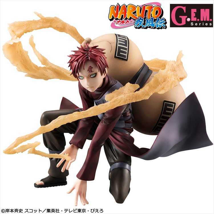 Naruto Shippuden - 1/8 Gaara PVC Figure - Click Image to Close