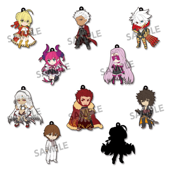 Fate EXTELLA - Pikuriru Trading Rubber Strap Vol. 1 SINGLE BLIND BOX Fate EXTELLA - Pikuriru Trading Rubber Strap Vol. 1 SINGLE BLIND BOX