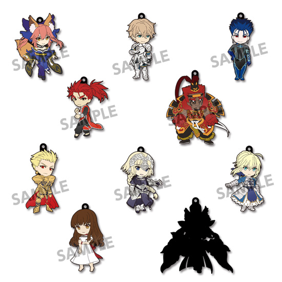 Fate EXTELLA - Pikuriru Trading Rubber Strap Vol. 2 SINGLE BLIND BOX Fate EXTELLA - Pikuriru Trading Rubber Strap Vol. 2 SINGLE BLIND BOX