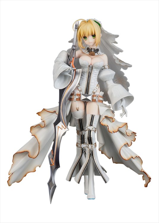 Fate/Apocrypha - Non Scale Saber/Nero Claudius Bride PVC Figure - Click Image to Close