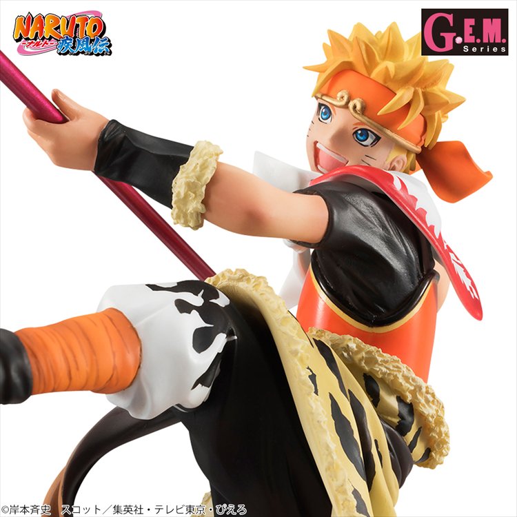 Naruto Shippuden - 1/8 Naruto Uzumaki QI TIAN DA SHENG Ver. G.E.M. SERIES Remix PVC Figure - Click Image to Close