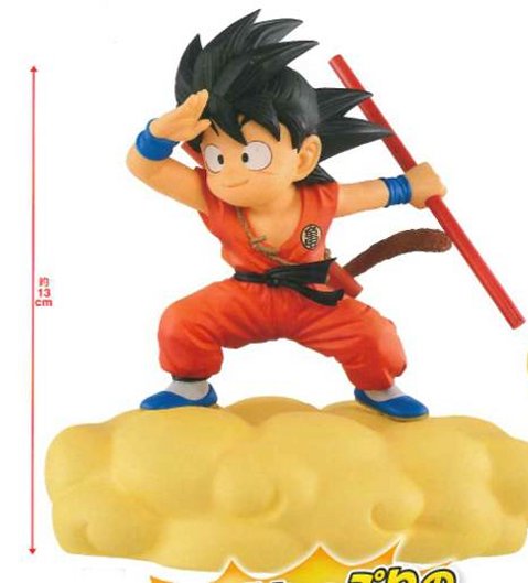 Dragon Ball - Son Goku Flying Nimbus Turtle School Ver. Prize Figure - Click Image to Close