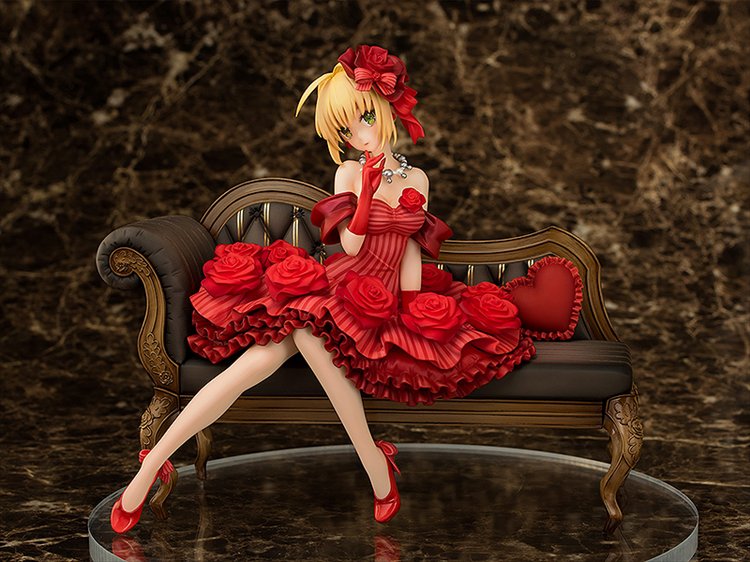 Fate/Imperial Roma Productions - 1/7 Red Saber/Nero Claudius Idol Emperor Ver. PVC Figure - Click Image to Close