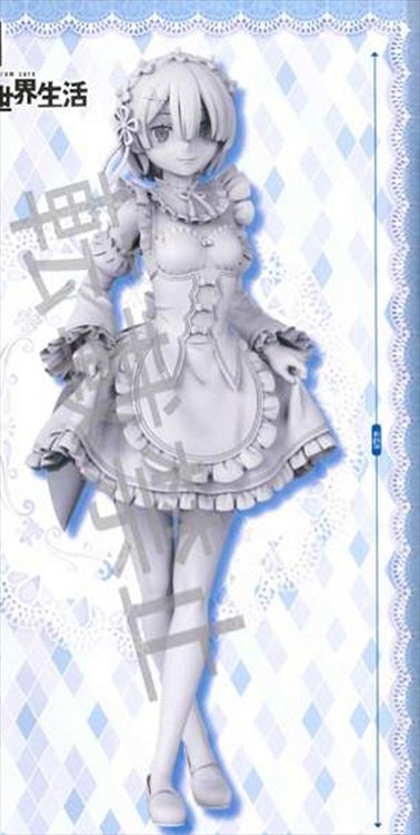 Re:Zero Starting Life in Another World - Ram Curtsy Ver. Sega Prize Figure - Click Image to Close