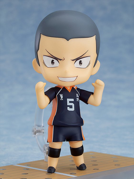 Haikyu! - Ryunosuke Tanaka and Yu Nishinoya Extra Parts Set Nendoroid - Click Image to Close