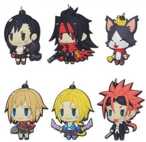 Final Fantasy - Character Rubber Straps Vol. 2 Singgle BLIND BOX