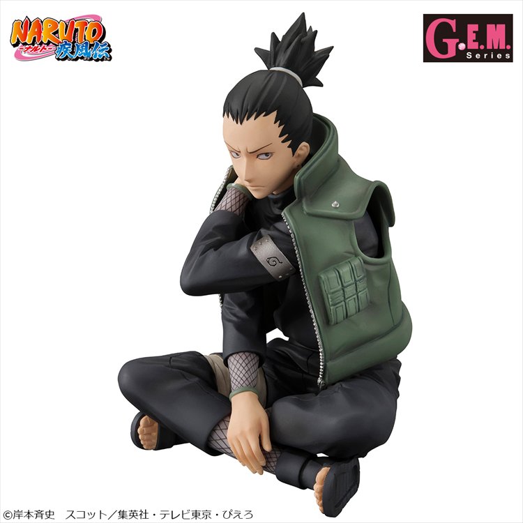 Naruto Shippuden - 1/8 Shikamaru Nara PVC Figure - Click Image to Close