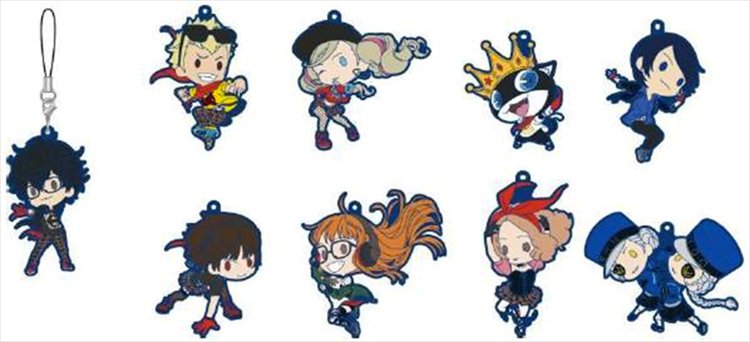 Persona 5 - Rubber Strap SINGLE BLIND BOX - Click Image to Close