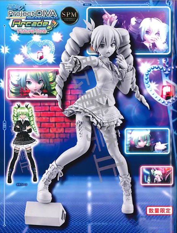 Vocaloid Project DIva Arcade Future Tone - Miku Super Premium Prize Figure - Click Image to Close