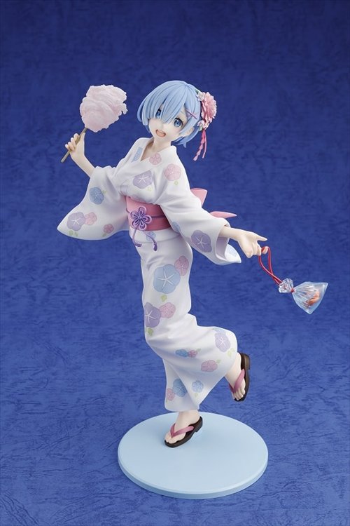 Re:Zero Starting Life in Another World - 1/7 Rem: Yukata Ver. PVC Figure - Click Image to Close