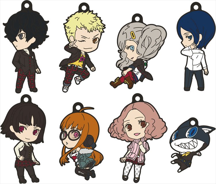 Persona 5 - Nendoroid Plus Rubber Strap SINGLE BLIND BOX - Click Image to Close