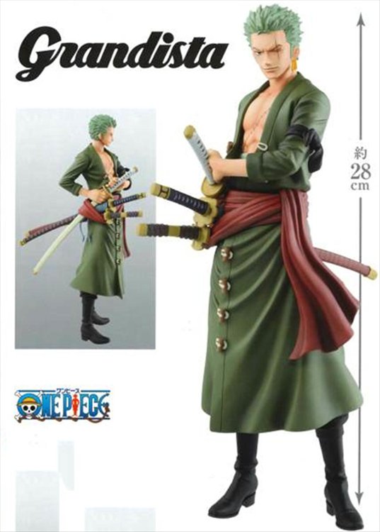 One Piece - Zoro Grandista Prize Figure - Click Image to Close