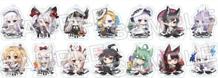 Azur Lane - Acrylic Keychain SINGLE BLIND BOX - Click Image to Close